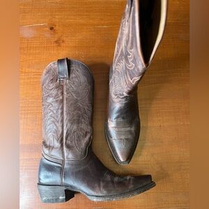 Idyllwind Dark Brown Leather Western Lace-Up Boots